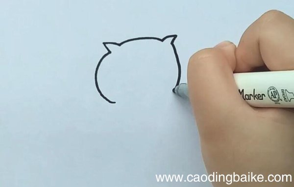 松鼠简笔画松鼠怎么画