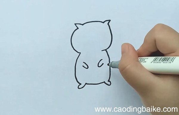 松鼠简笔画松鼠怎么画