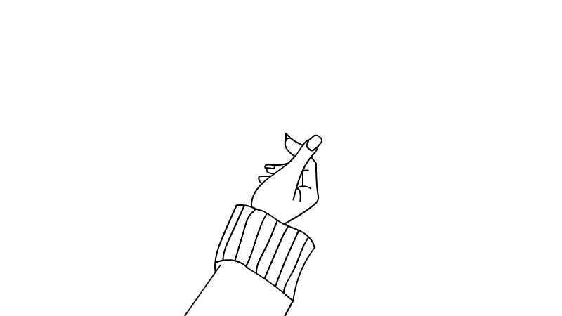 比心图片手绘简笔画的画法比心图片手绘简笔画
