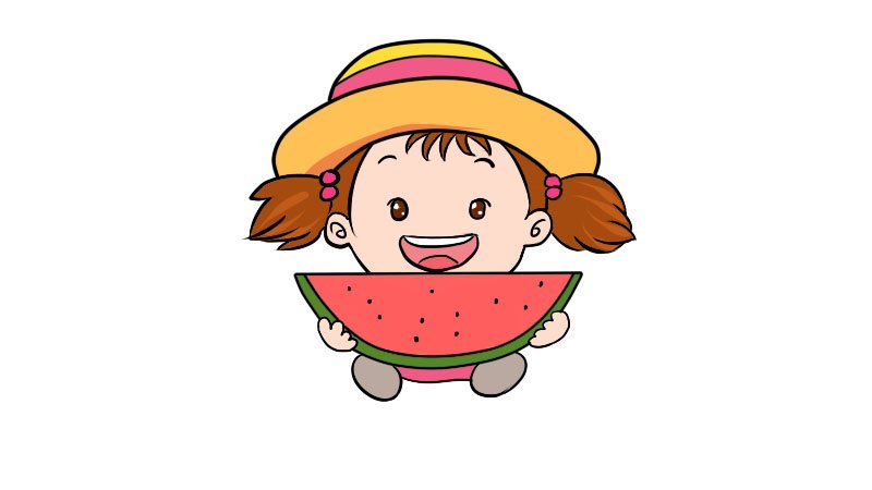 夏至的简笔画步骤夏至的简笔画教程