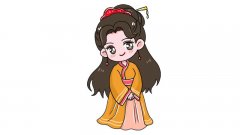 古代人物简笔画