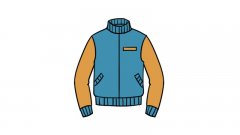 夹克衫简笔画