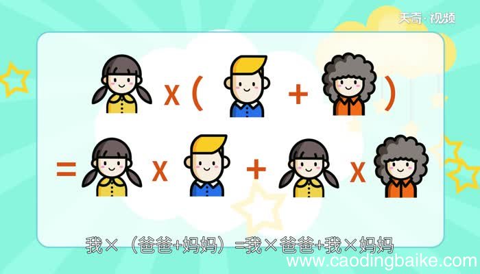 乘法分配律顺口溜 乘法分配律记忆小窍门