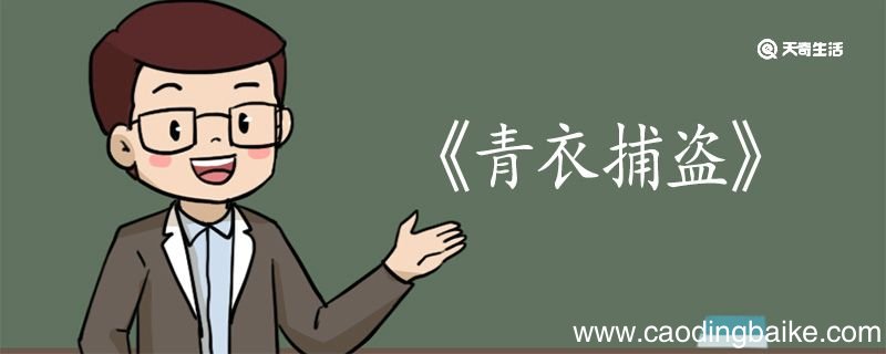 青衣捕盗的翻译 青衣捕盗的译文