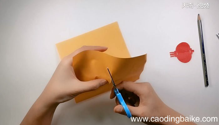 灯笼镂空贺卡 灯笼贺卡的做法