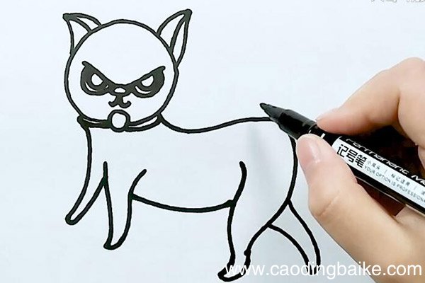 万圣节猫咪简笔画 万圣节猫咪怎么画