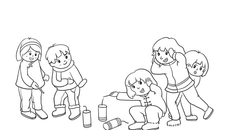 元旦的手抄报怎么画