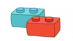 儿童节积木简笔画怎么画儿童节积木简笔画画法