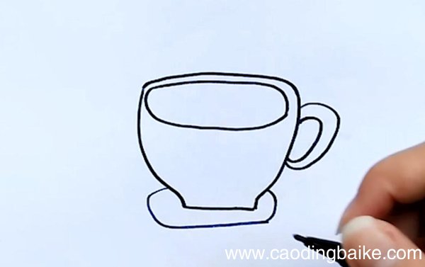 柠檬茶简笔画柠檬茶画法