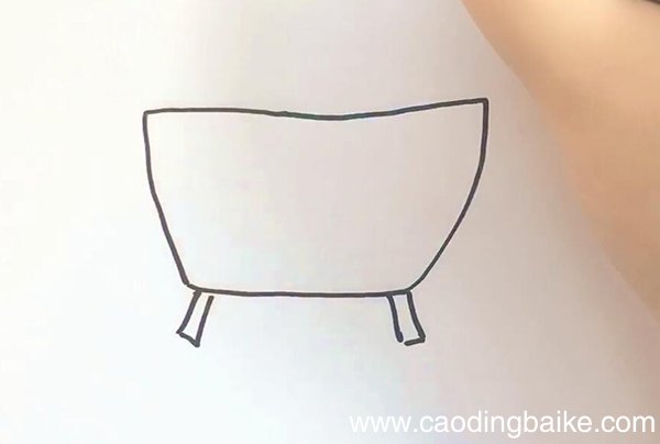 浴缸简笔画