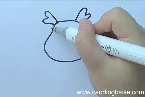 小绿龙简笔画 小绿龙的画法