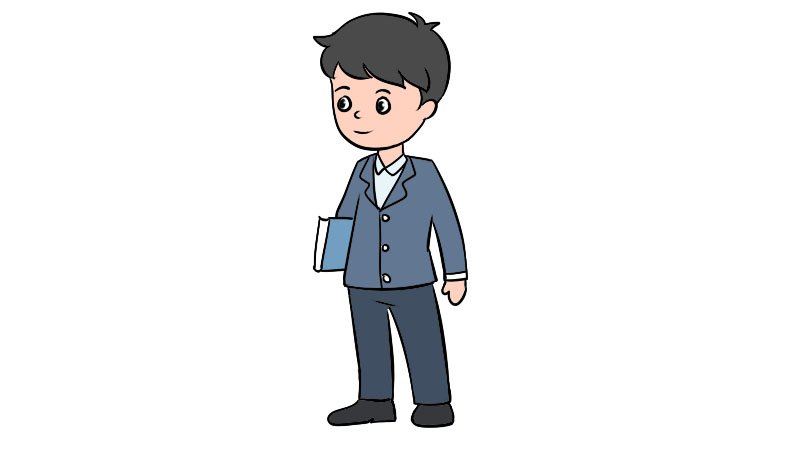 卡通人物的简笔画画法卡通人物的简笔画步骤