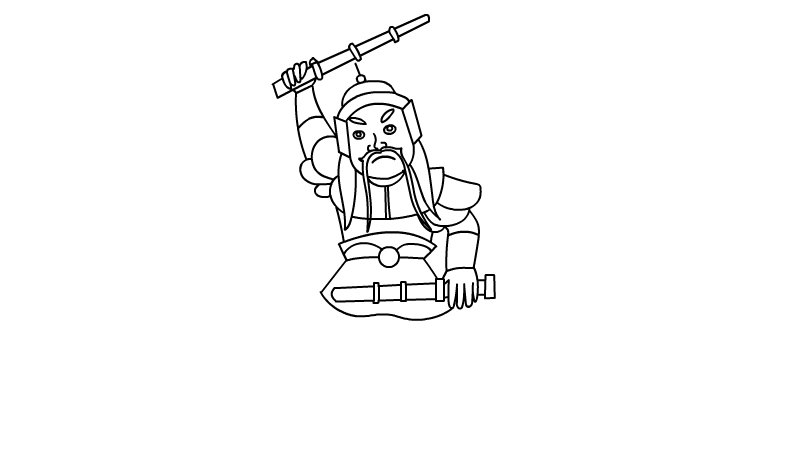 门神简笔画 门神怎么画