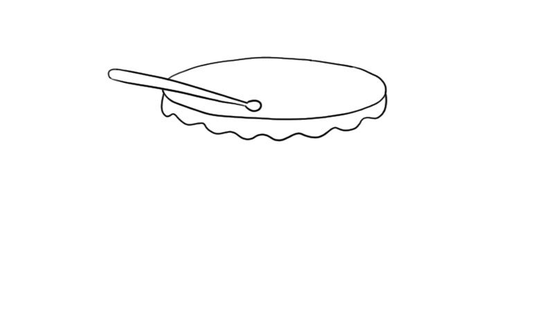 鼓简笔画