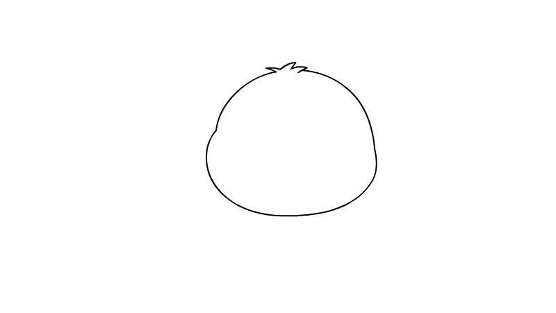 熊猫画画简笔画