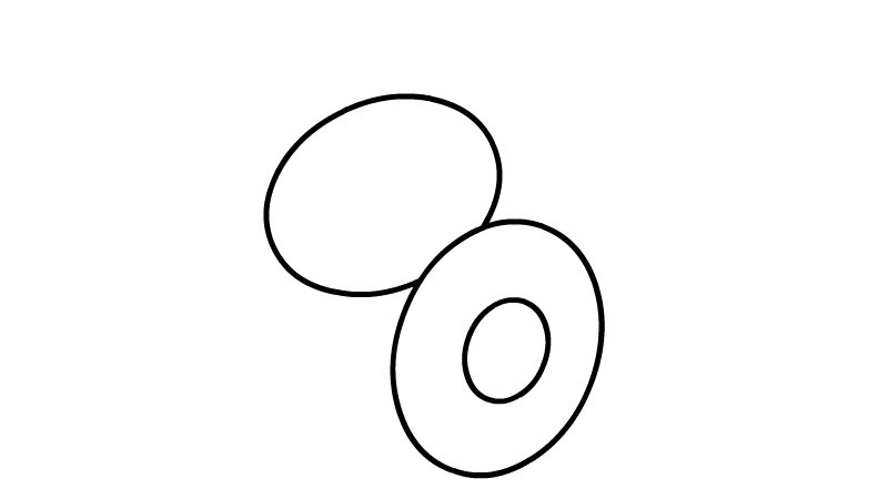 咸鸭蛋简笔画怎么画咸鸭蛋简笔画画法