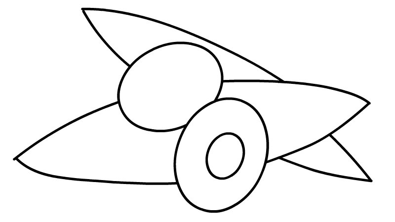 咸鸭蛋简笔画怎么画咸鸭蛋简笔画画法
