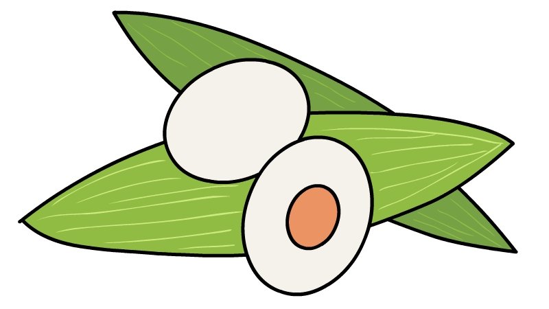 咸鸭蛋简笔画怎么画咸鸭蛋简笔画画法