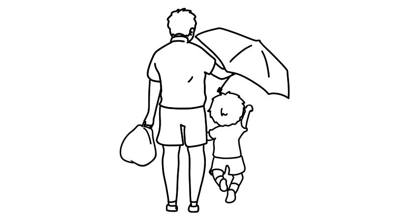 父亲节的简笔画画法父亲节的简笔画教程