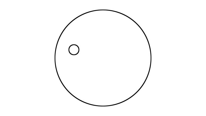 皮球简笔画画法皮球简笔画步骤
