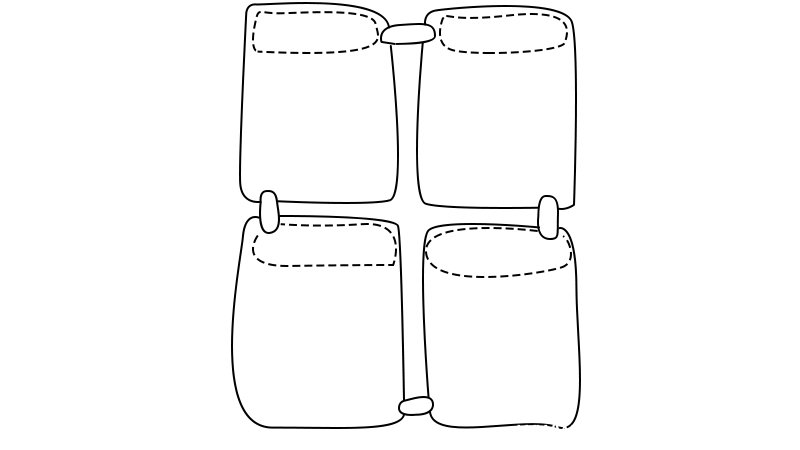 手账格子简笔画