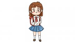 少先队员简笔画 少先队员怎么画