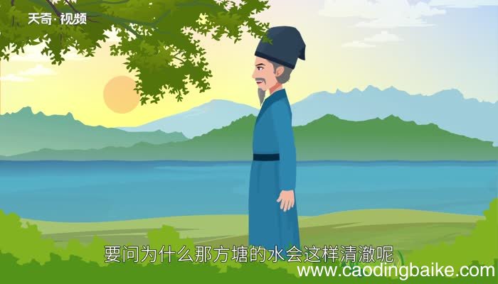 观书有感赏析 观书有感的赏析