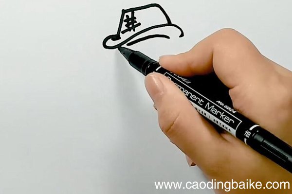 南瓜稻草人简笔画南瓜稻草人怎么画