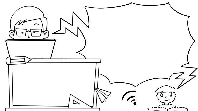 网络安全课进校园手抄报 网络安全课进校园手抄报的画法