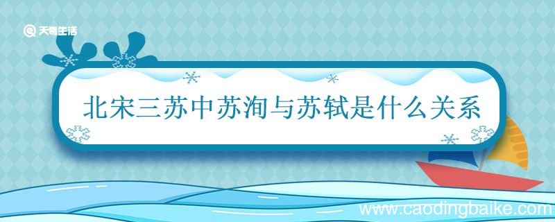 北宋三苏中苏洵与苏轼是什么关系 苏轼的诗有哪些