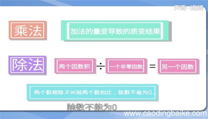 乘法和除法互为什么 乘法和除法互为什么运算关系