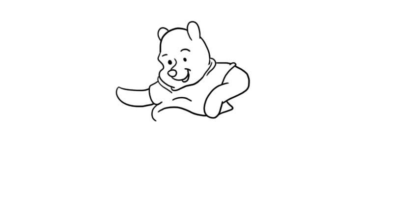 **熊简笔画