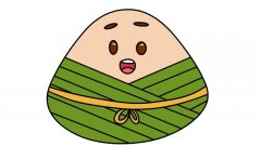 可爱粽子简笔画怎么画可爱粽子简笔画画法