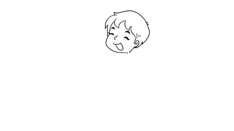 游乐园过儿童节简笔画怎么画游乐园过儿童节简笔画步骤