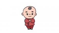拜年小人简笔画教程