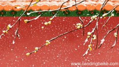 大片大片的雪花从空中不断地飘落缩句 大片大片的雪花从空中不