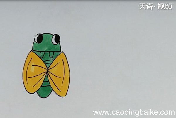 粪金龟简笔画
