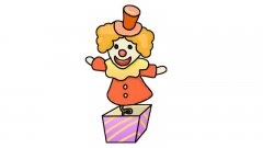 小丑简笔画步骤小丑简笔画怎么画