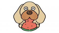 夏至吃西瓜的简笔画教程夏至吃西瓜的简笔画怎么画