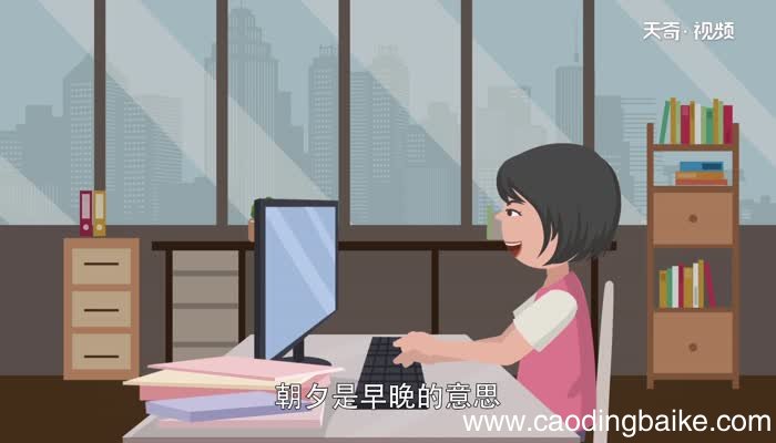 只争朝夕不付韶华的意思是什么只争朝夕不负韶华的含义