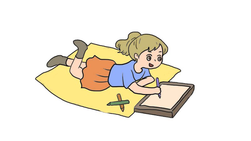 小女孩简笔画画法小女孩简笔画教程