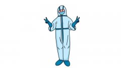 穿防护衣服简笔画 穿防护衣服怎么画