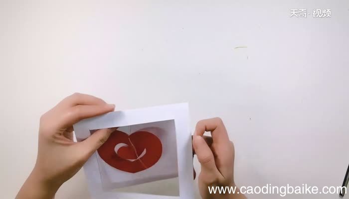 情人节立体贺卡制作方法 情人节贺卡简单制作