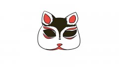 猫妖面具简笔画怎么画怎么画猫妖面具简笔画