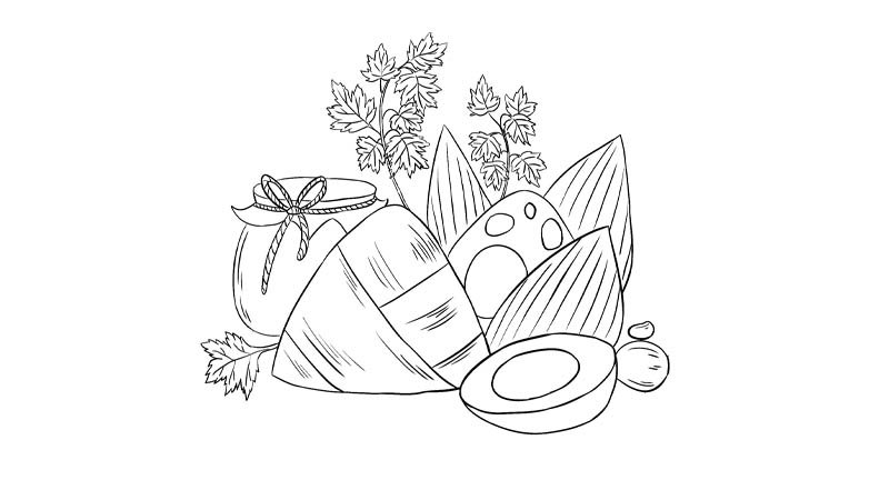 端午节简笔画的步骤端午节简笔画的画法