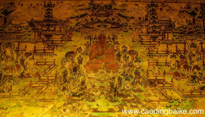 西北明珠一莫高窟的过渡句是什么 西北明珠一莫高窟的过渡句