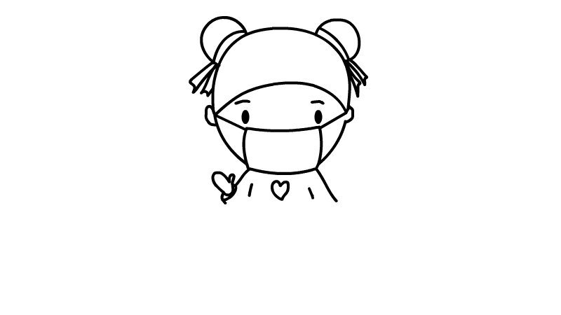 疫情儿童画简笔画步骤疫情儿童画简笔画画法