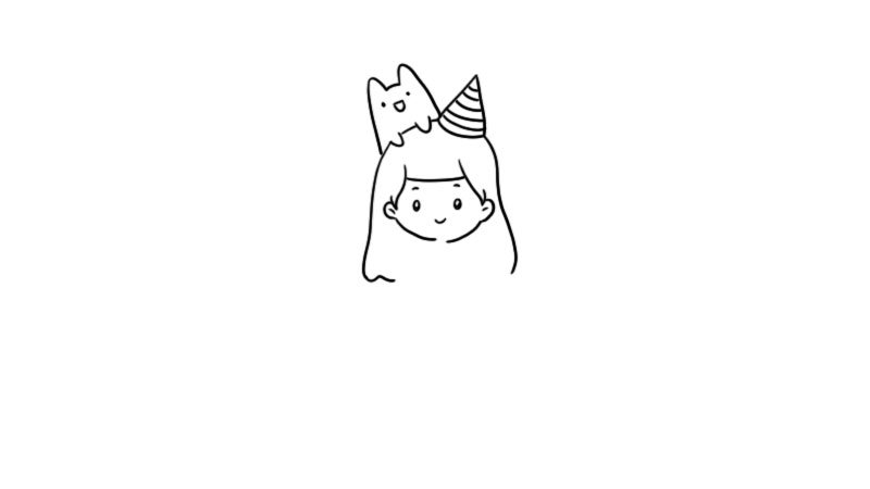 儿童节小朋友装扮简笔画怎么画儿童节小朋友装扮简笔画画法