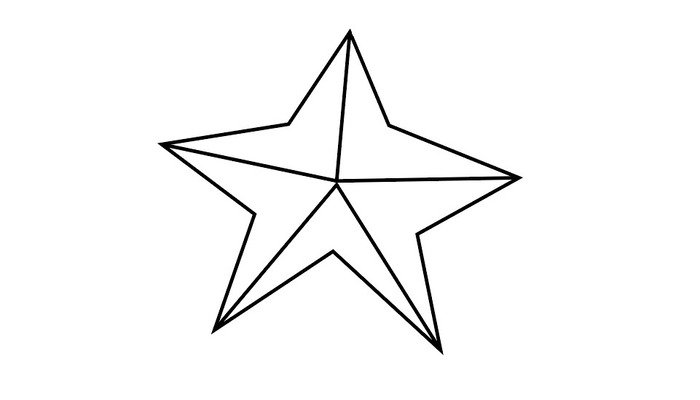星星简笔画 星星简笔画怎么画