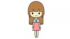 女孩的简笔画女孩的简笔画画法